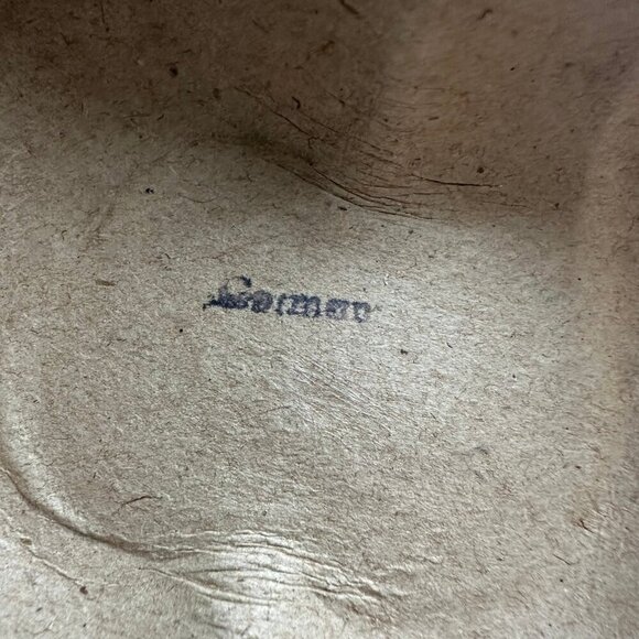 Vintage German paper mache santa candy dish box - Picture 6 of 8